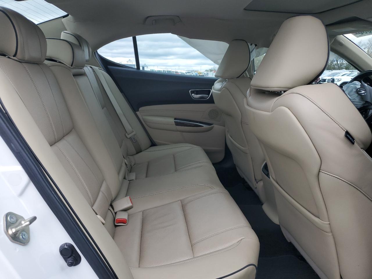 2020 Acura TLX VIN 19UUB2F48LA001835 Copart auction photo, front end / side damage thumbnail 10