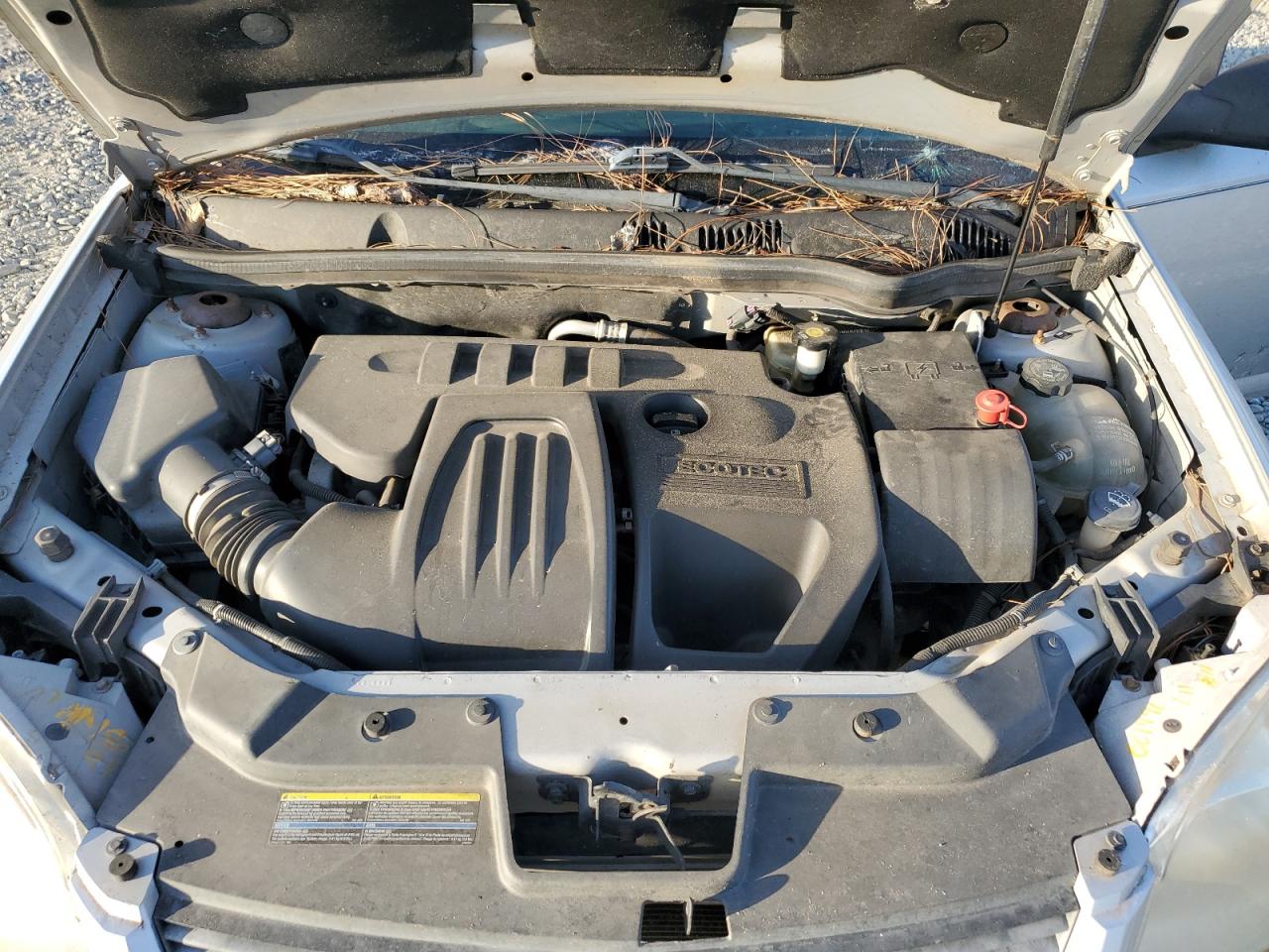 2008 Chevrolet Cobalt VIN 1G1AK58F387206431 Copart auction photo, all over damage thumbnail 11