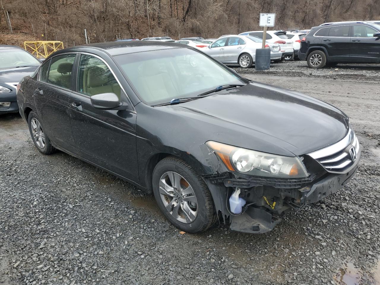 2012 Honda Accord VIN 1HGCP2F48CA071512 Copart auction photo, front end / minor dent/scratches damage thumbnail 4