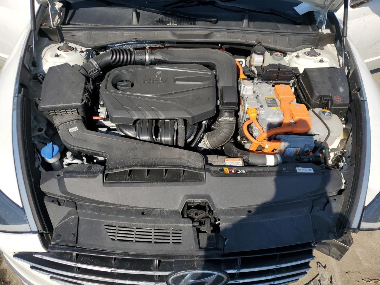 2021 Hyundai Sonata VIN KMHL54JJ7MA032694 Copart auction photo, front end damage thumbnail 11