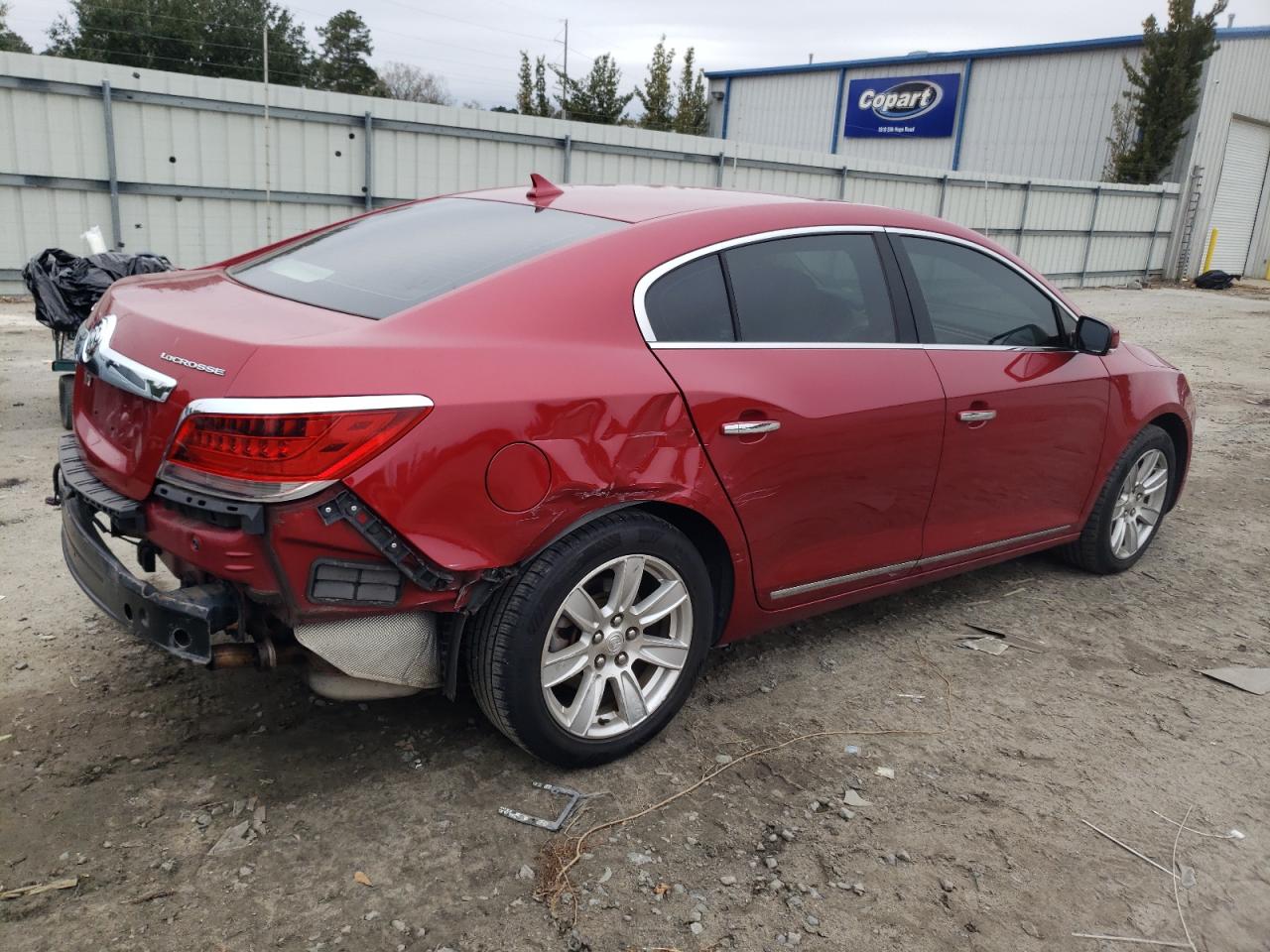 2013 Buick LaCrosse VIN 1G4GF5E36DF125984 Copart auction photo, rear end damage thumbnail 3