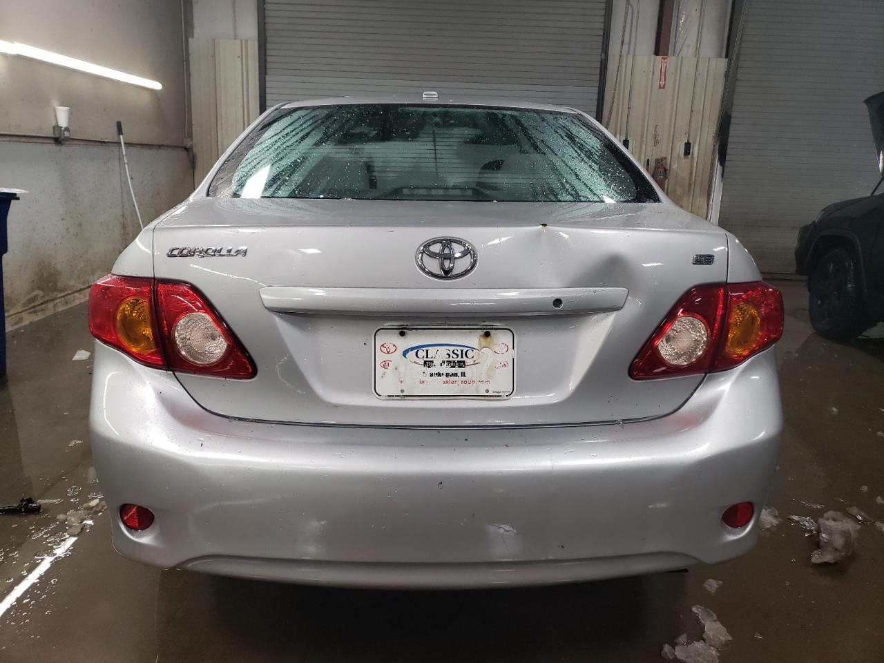 2010 Toyota Corolla VIN 1NXBU4EE4AZ374965 Copart auction photo, front end / side damage thumbnail 6