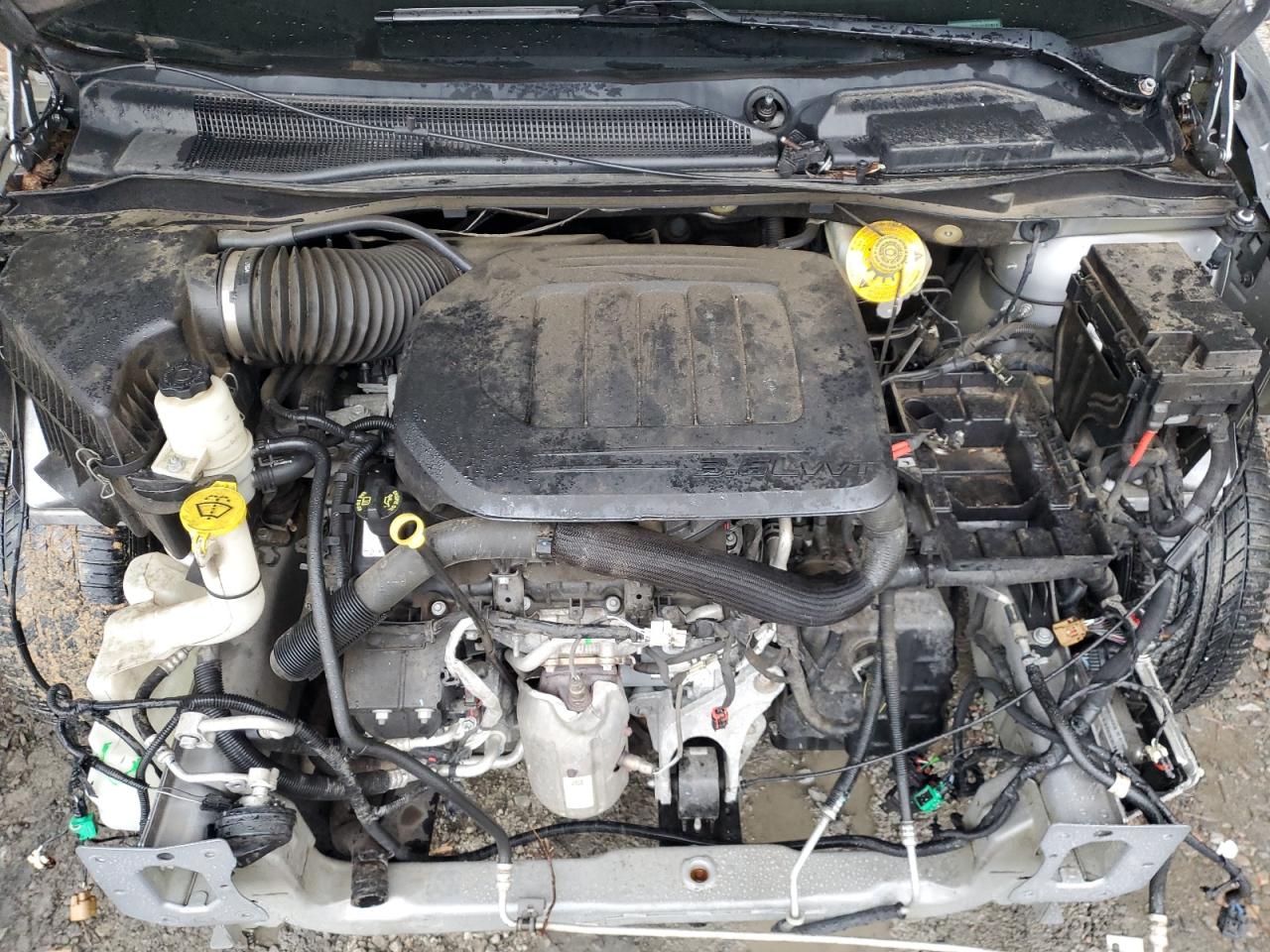 2019 Dodge Caravan VIN 2C4RDGEG2KR534278 Copart auction photo, front end / side damage thumbnail 12