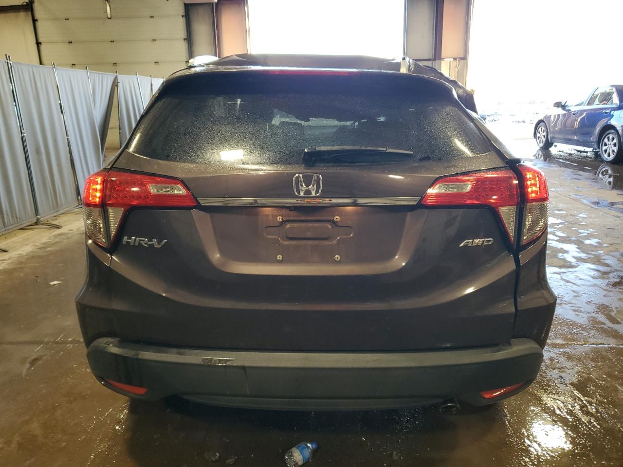2019 Honda HR-V VIN 3CZRU6H54KM728929 Copart auction photo, top/roof / rear end damage thumbnail 6