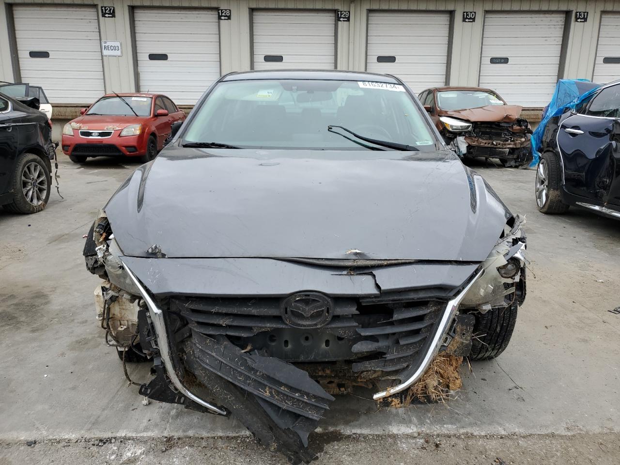 2016 Mazda 3 VIN 3MZBM1U76GM258330 Copart auction photo, front end damage thumbnail 5
