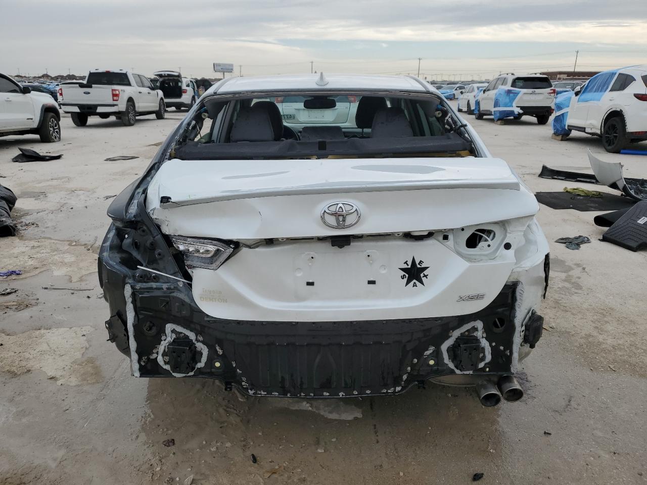 2020 Toyota Camry VIN 4T1K61AK6LU890851 Copart auction photo, rear end / front end damage thumbnail 6
