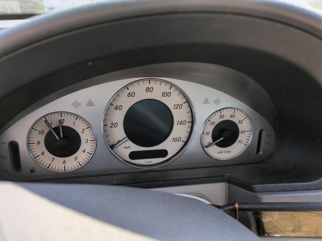 2007 Mercedes-Benz E-klasse VIN WDBUF56XX7B072838 Copart auction photo, water/flood damage thumbnail 9