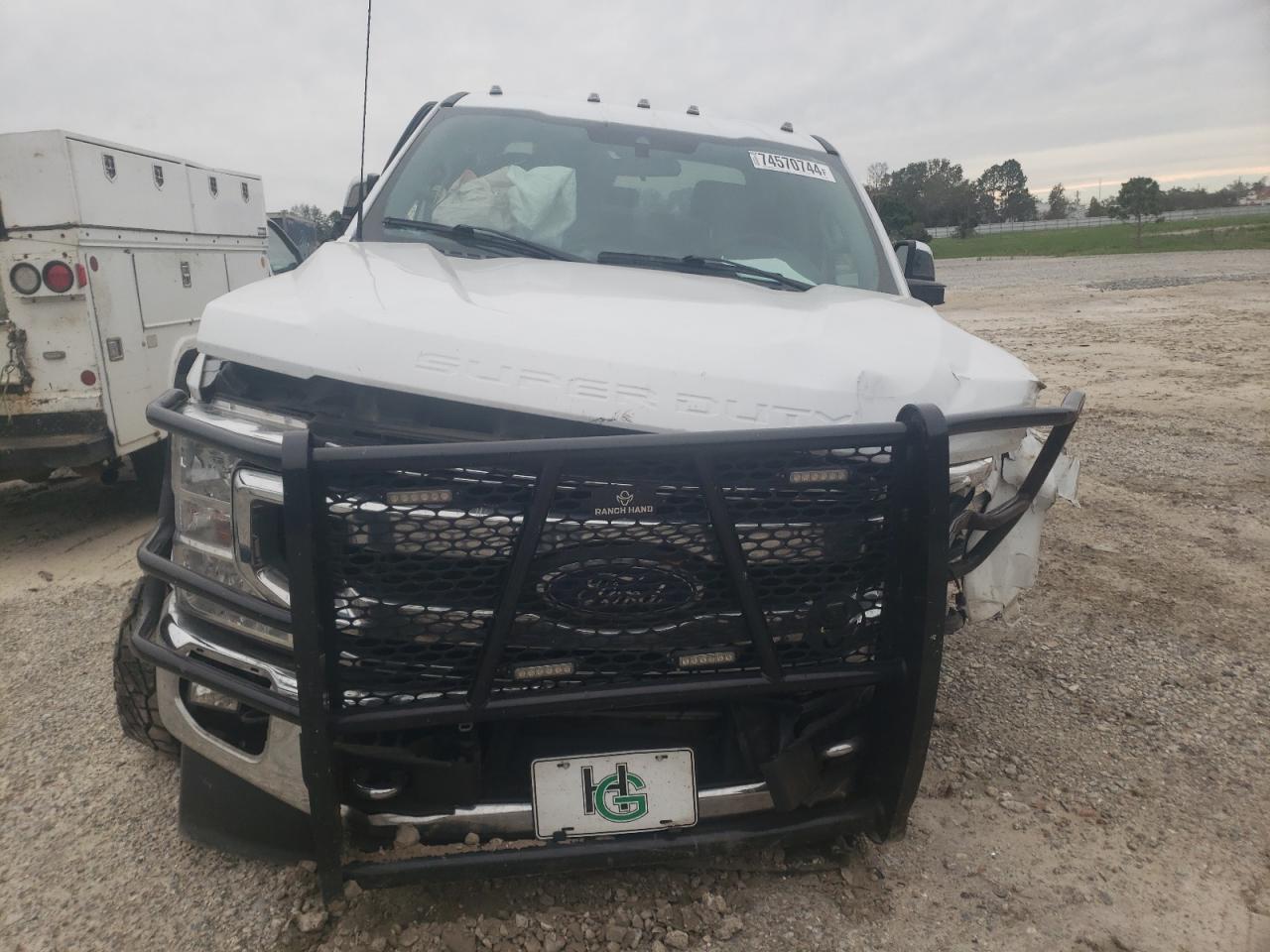 2022 Ford F250 VIN 1FT8W2BT8NEG30251 Copart auction photo, all over damage thumbnail 5