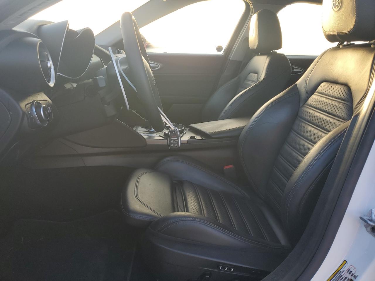 2018 Alfa Romeo Giulia VIN ZARFAEEN6J7596402 Copart auction photo, front end / undercarriage damage thumbnail 7