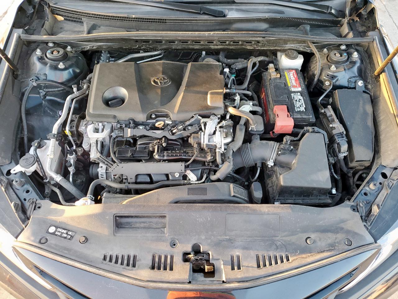 2020 Toyota Camry VIN 4T1G11AK6LU332907 Copart auction photo, side / front end damage thumbnail 11
