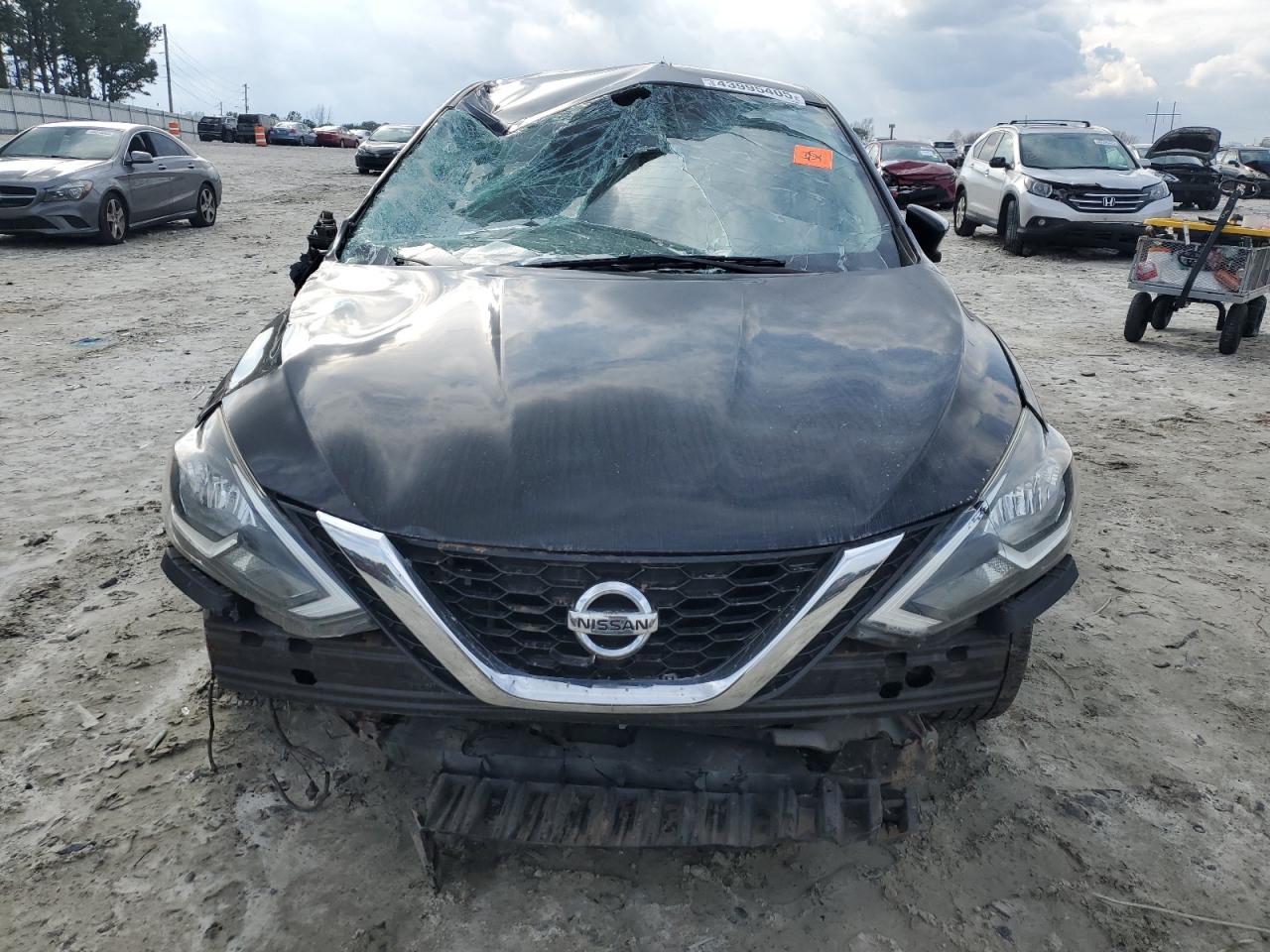 2016 Nissan Sentra VIN 3N1AB7AP3GL649262 Copart auction photo, rollover damage thumbnail 5