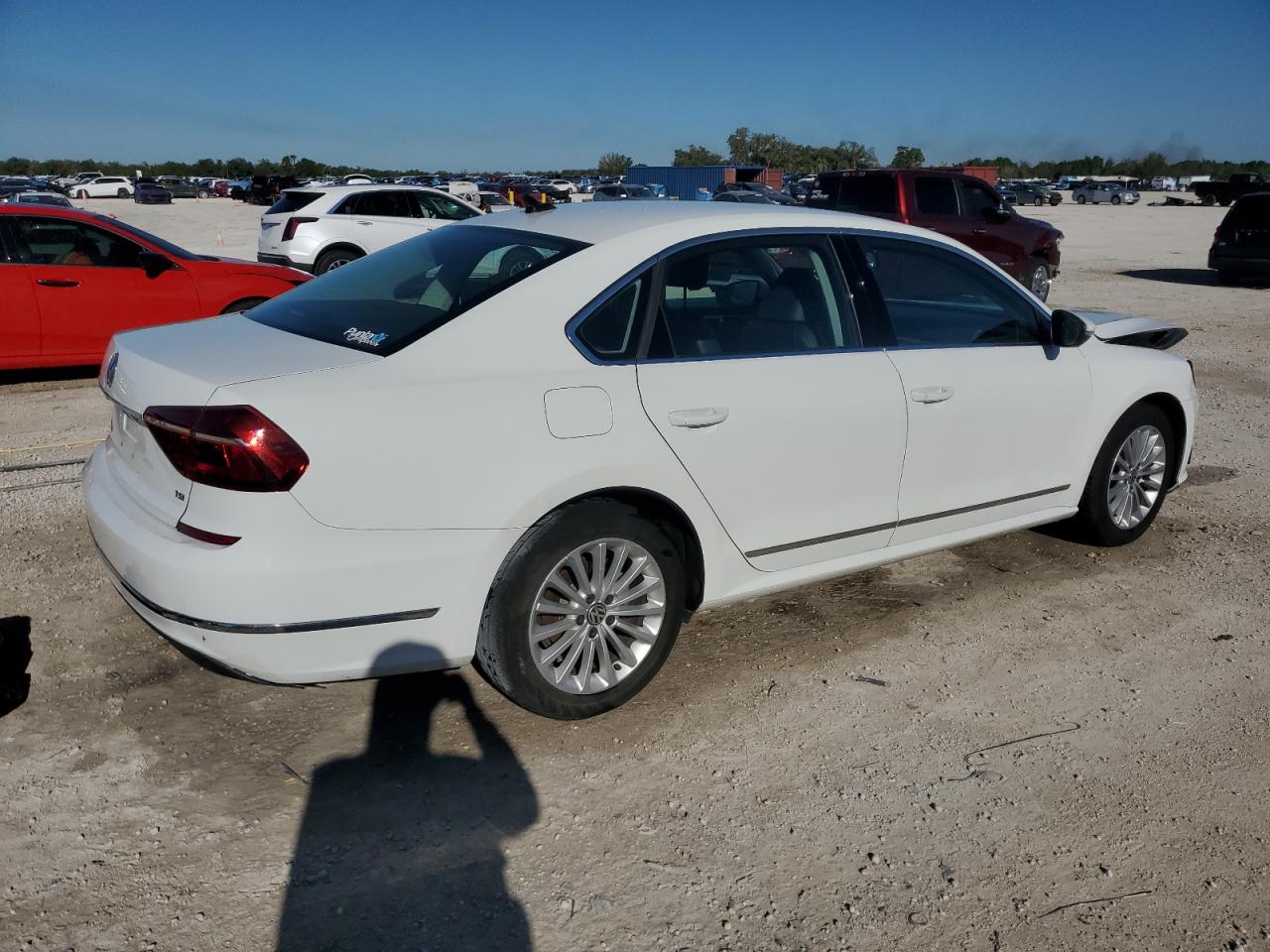 2017 Volkswagen Passat VIN 1VWBT7A37HC021677 Copart auction photo, front end damage thumbnail 3