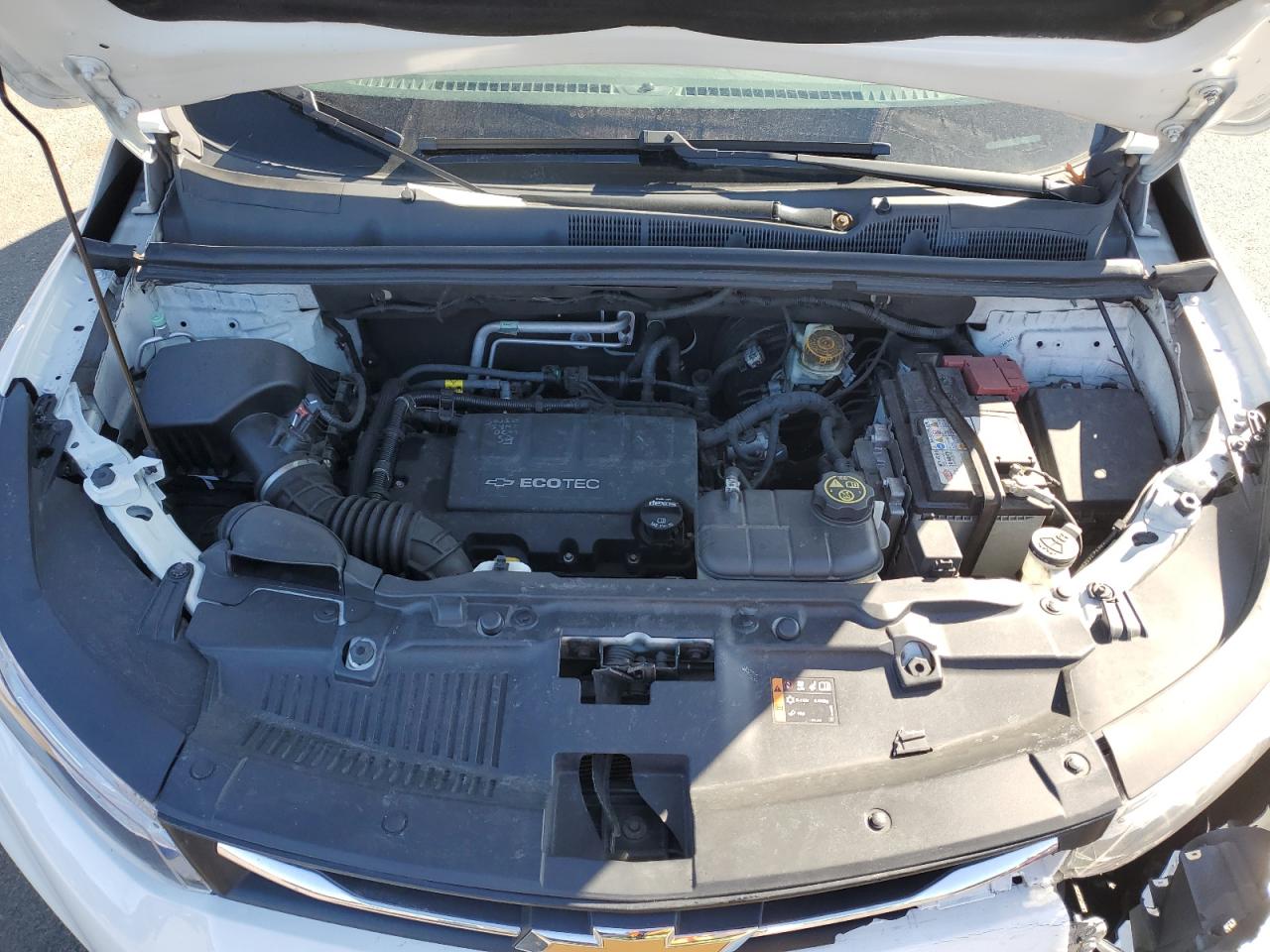 2017 Chevrolet Trax VIN 3GNCJLSB8HL225234 Copart auction photo, front end damage thumbnail 12