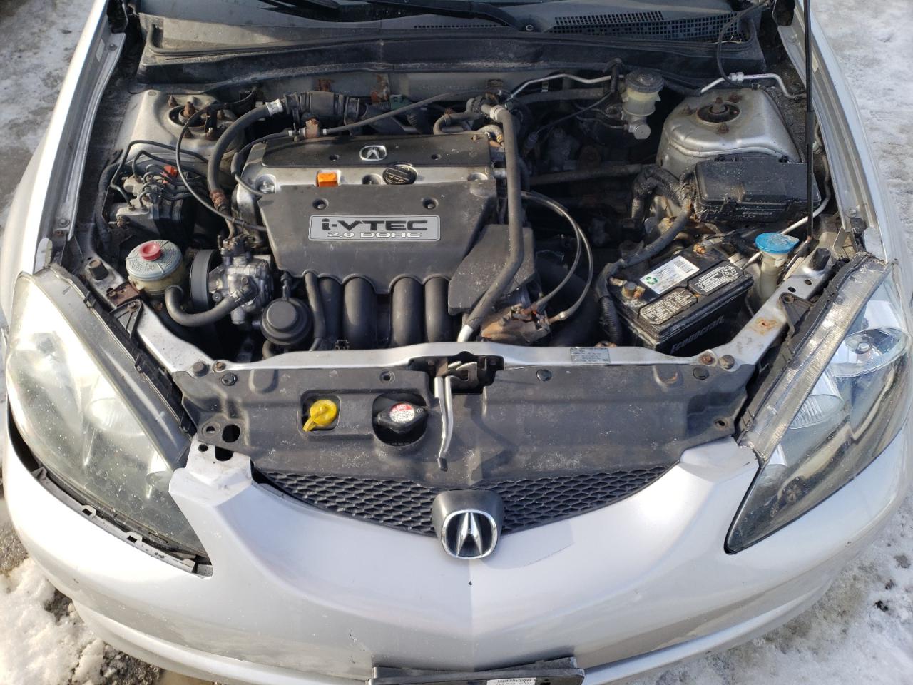 2006 Acura RSX VIN JH4DC54886S021406 Copart auction photo, front end / rear end damage thumbnail 11