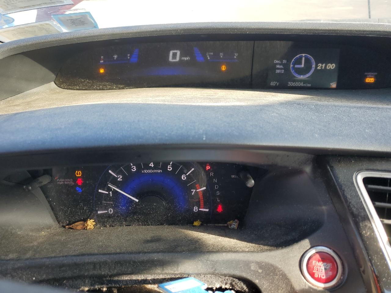 2014 Honda Civic VIN 19XFB2F83EE210961 Copart auction photo, mechanical / minor dent/scratches damage thumbnail 9