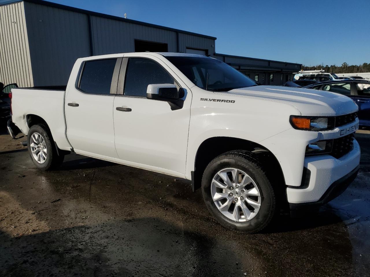 2020 Chevrolet Silverado VIN 3GCPWBEH1LG348834 Copart auction photo, rear end / side damage thumbnail 4