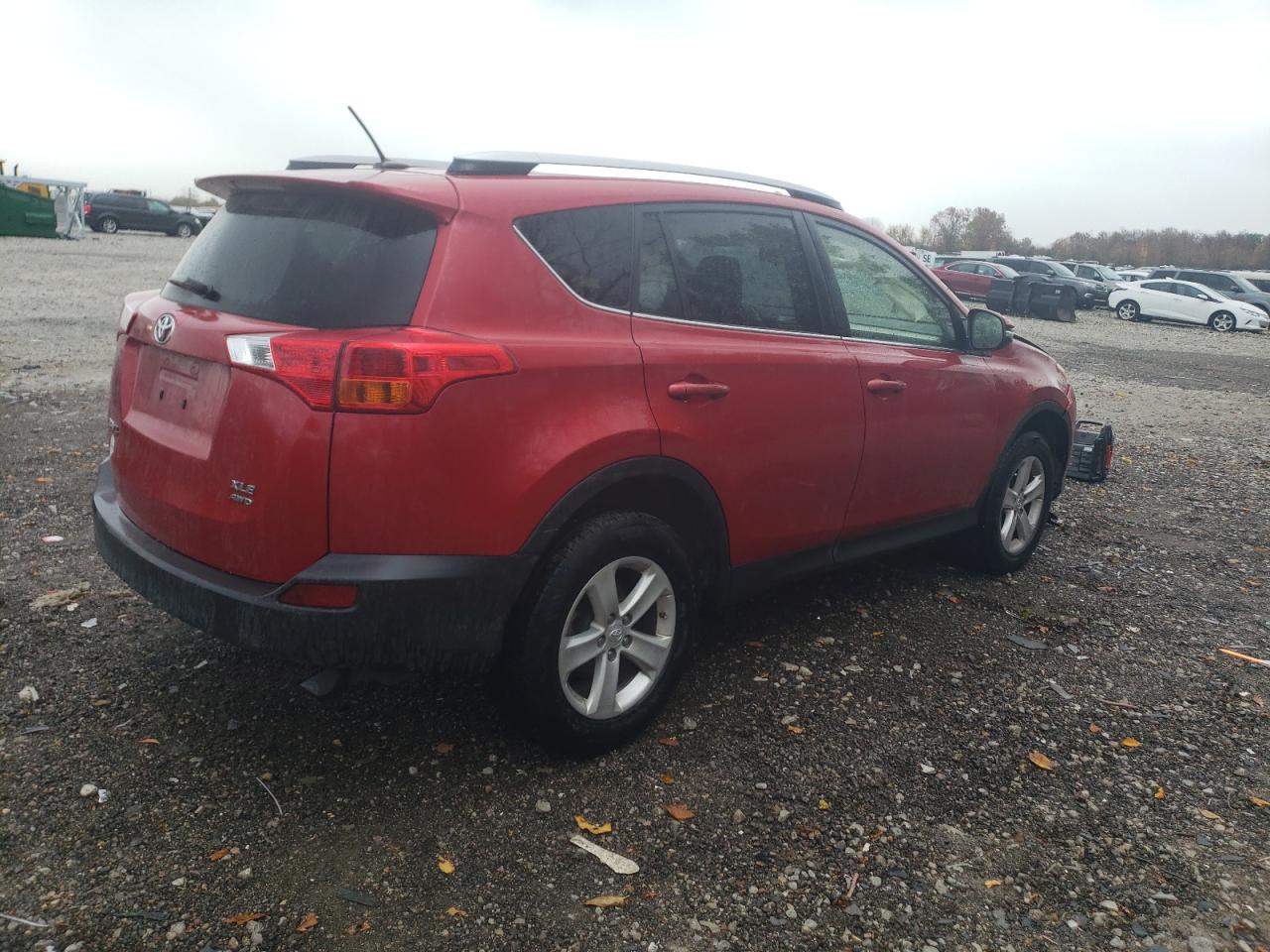 2014 Toyota RAV 4 VIN JTMRFREV8ED071476 Copart auction photo, front end / minor dent/scratches damage thumbnail 3