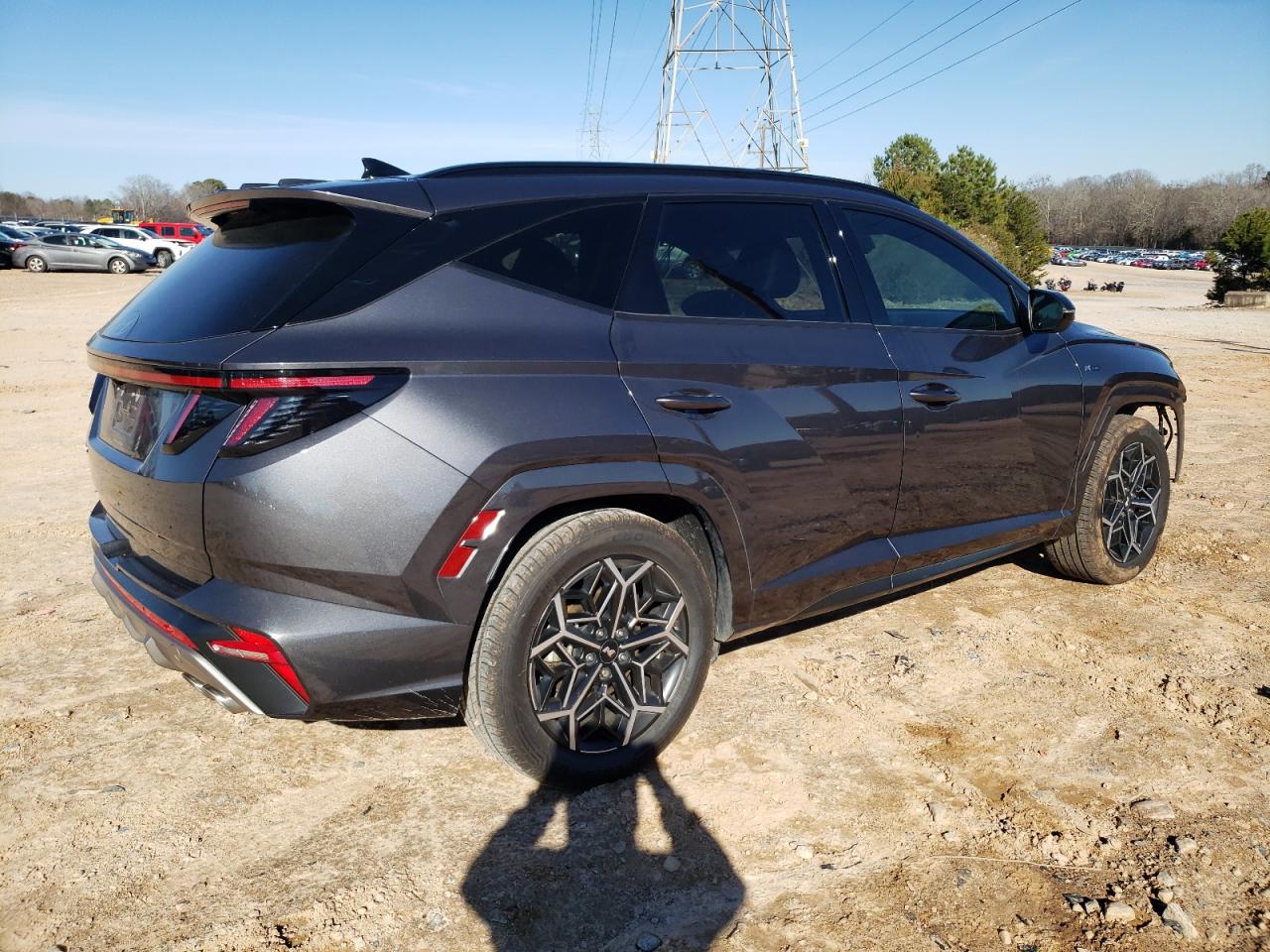 2022 Hyundai Tucson VIN KM8JF3AE7NU169233 Copart auction photo, front end / mechanical damage thumbnail 3