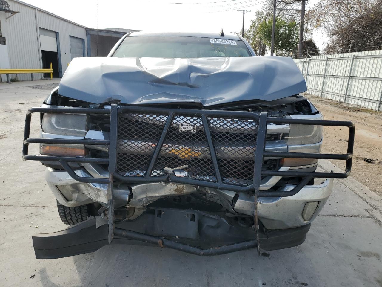 2016 Chevrolet Silverado VIN 3GCUKREC8GG111646 Copart auction photo, all over damage thumbnail 5