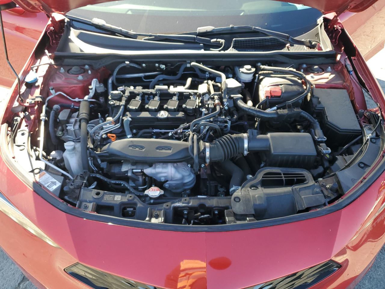 2023 Acura Integra VIN 19UDE4H38PA017417 Copart auction photo, front end damage thumbnail 12