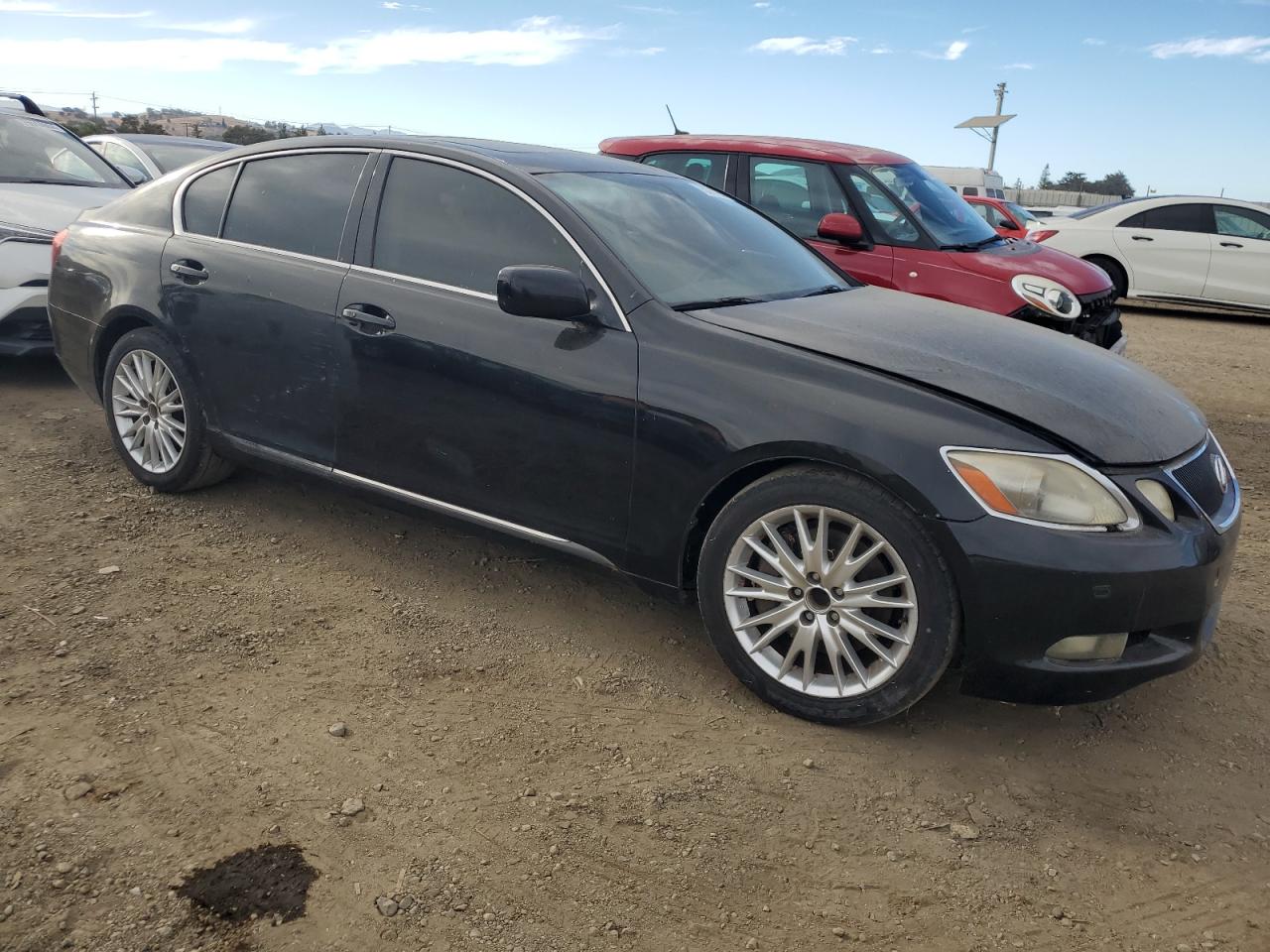 2007 Lexus GS VIN JTHBC96S175011758 Copart auction photo, side damage thumbnail 4