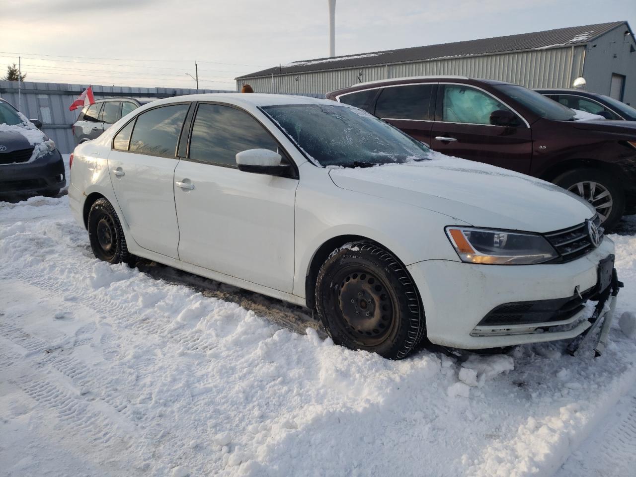 2017 Volkswagen Jetta VIN 3VW2B7AJ7HM303270 Copart auction photo, front end damage thumbnail 4