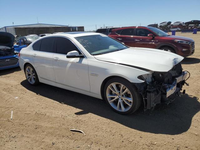 2015 BMW 5er VIN WBA5B3C52FD547410 Copart auction photo, front end damage thumbnail 4
