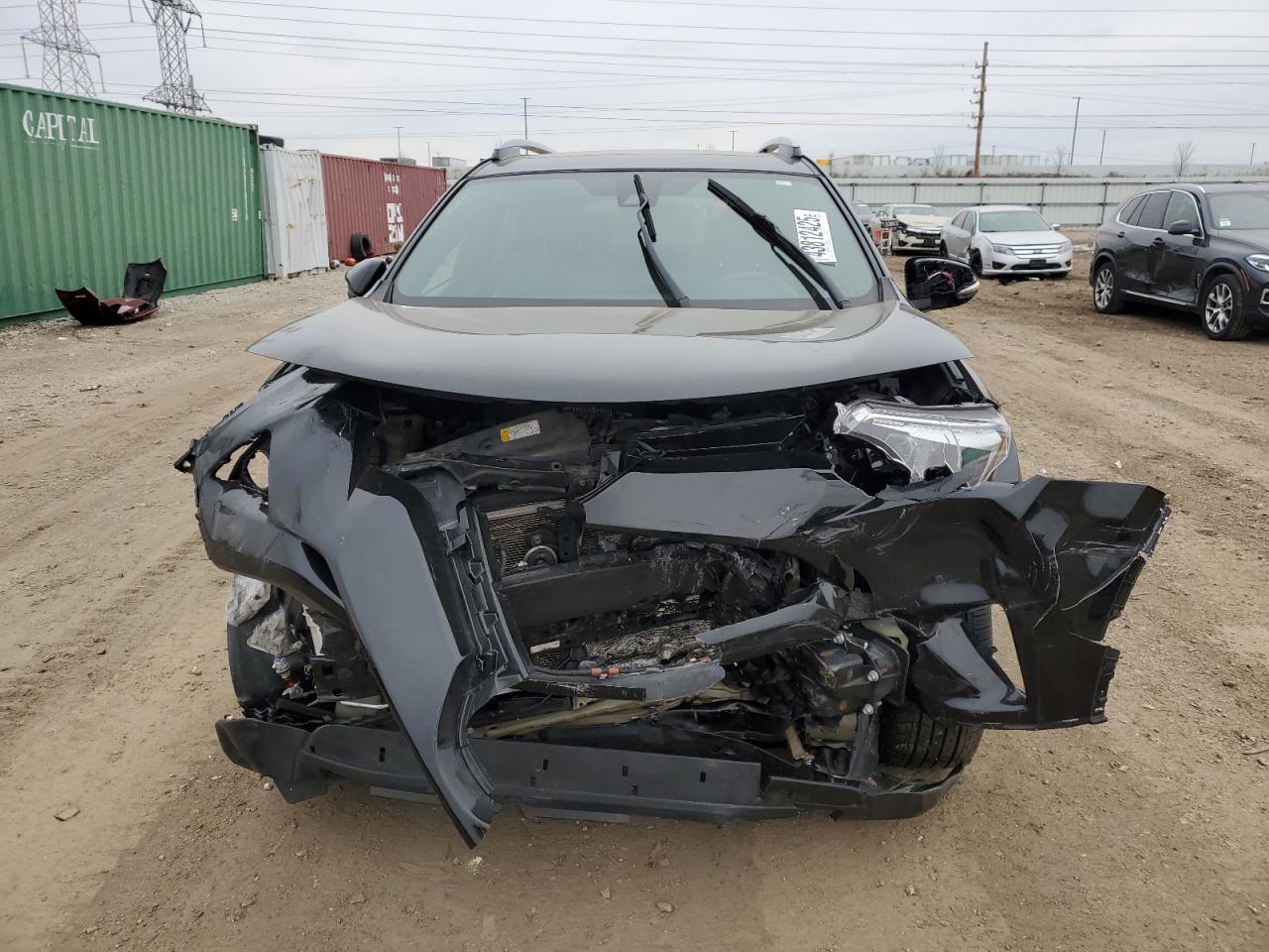2017 Toyota RAV 4 VIN 2T3JFREV9HW594753 Copart auction photo, front end / minor dent/scratches damage thumbnail 5