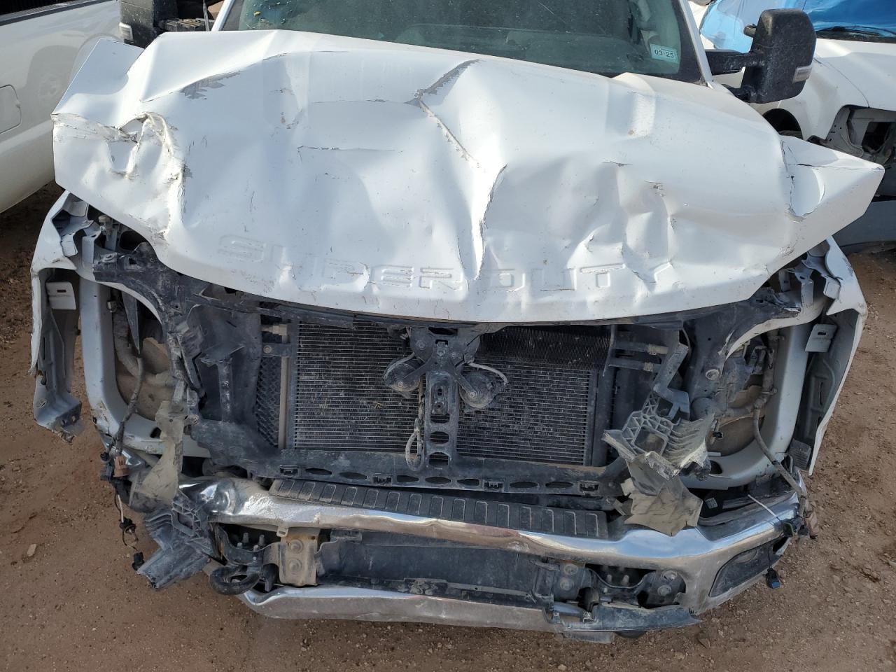 2023 Ford F250 VIN 1FT7W2BN4PEC43762 Copart auction photo, front end damage thumbnail 11