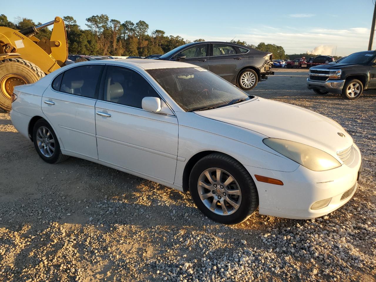 2003 Lexus ES VIN JTHBF30G530125214 Copart auction photo, minor dent/scratches damage thumbnail 4