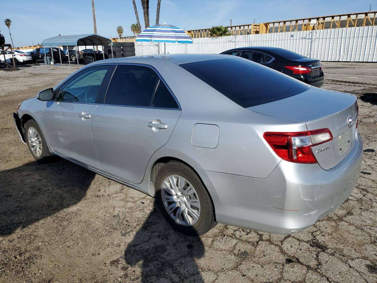 2014 Toyota Camry VIN 4T4BF1FK9ER394959 Copart auction photo, front end damage thumbnail 2