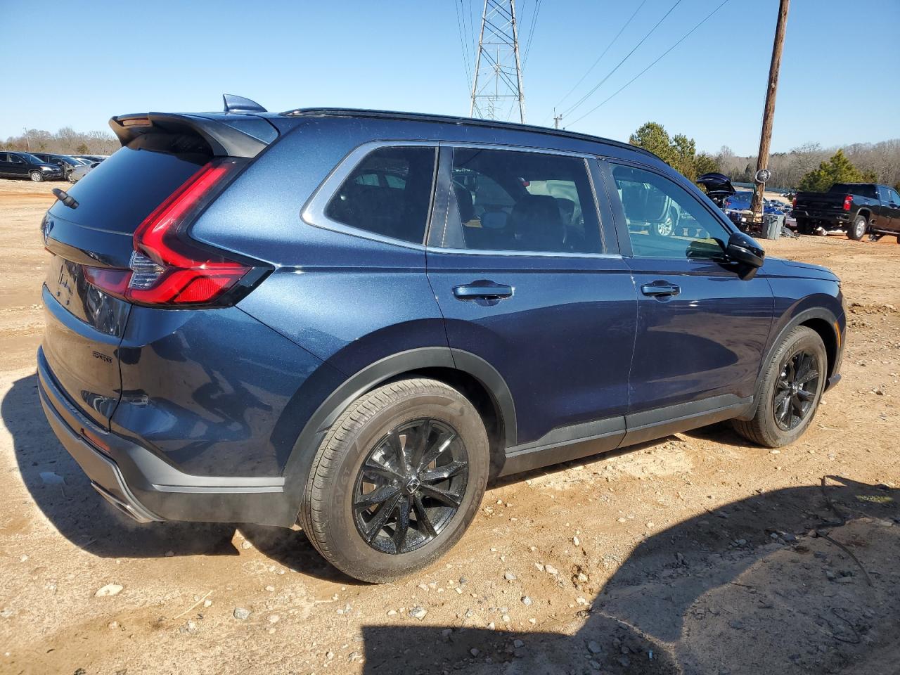 2024 Honda CR-V VIN 5J6RS5H59RL004245 Copart auction photo, front end / side damage thumbnail 3