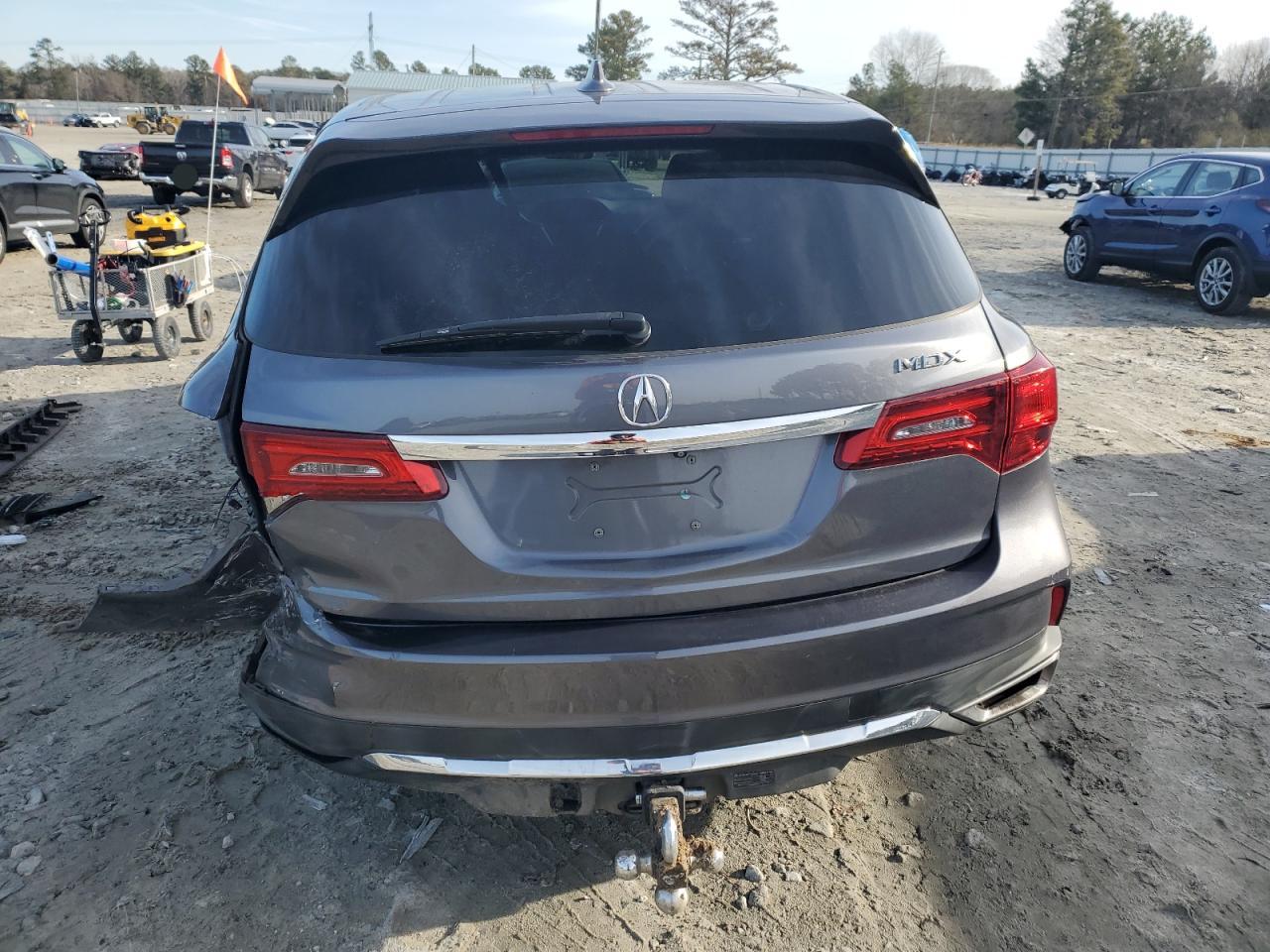 2017 Acura MDX VIN 5FRYD3H54HB000474 Copart auction photo, all over damage thumbnail 6