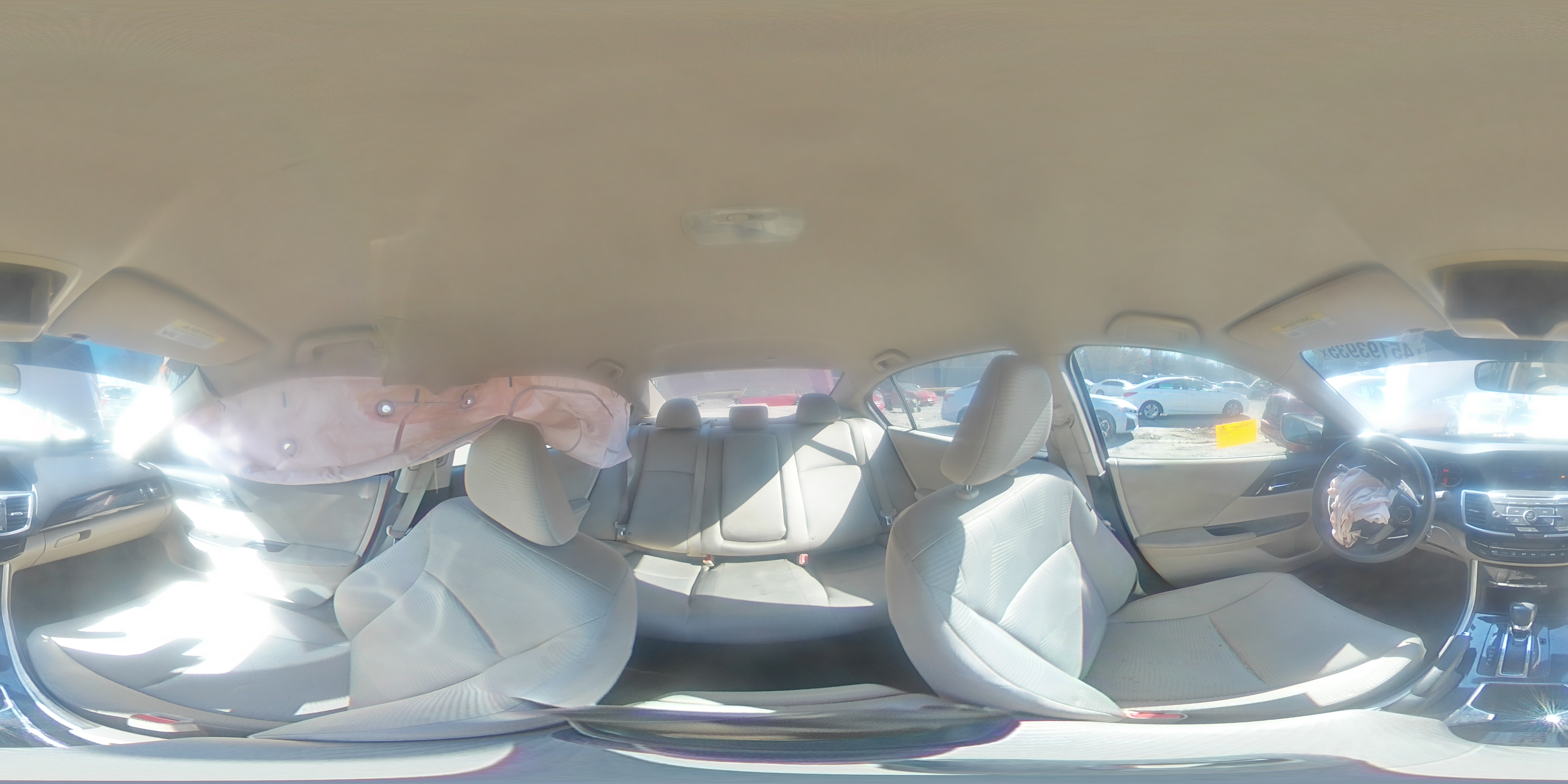 2017 Honda Accord VIN 1HGCR2F33HA130104 Copart auction photo, front end damage thumbnail 13