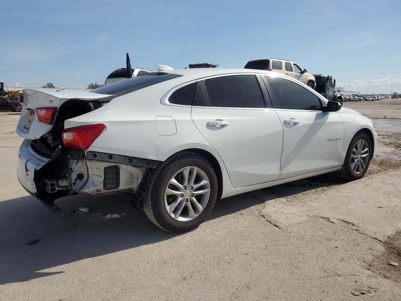 2017 Chevrolet Malibu VIN 1G1ZE5ST3HF120034 Copart auction photo, rear end damage thumbnail 3