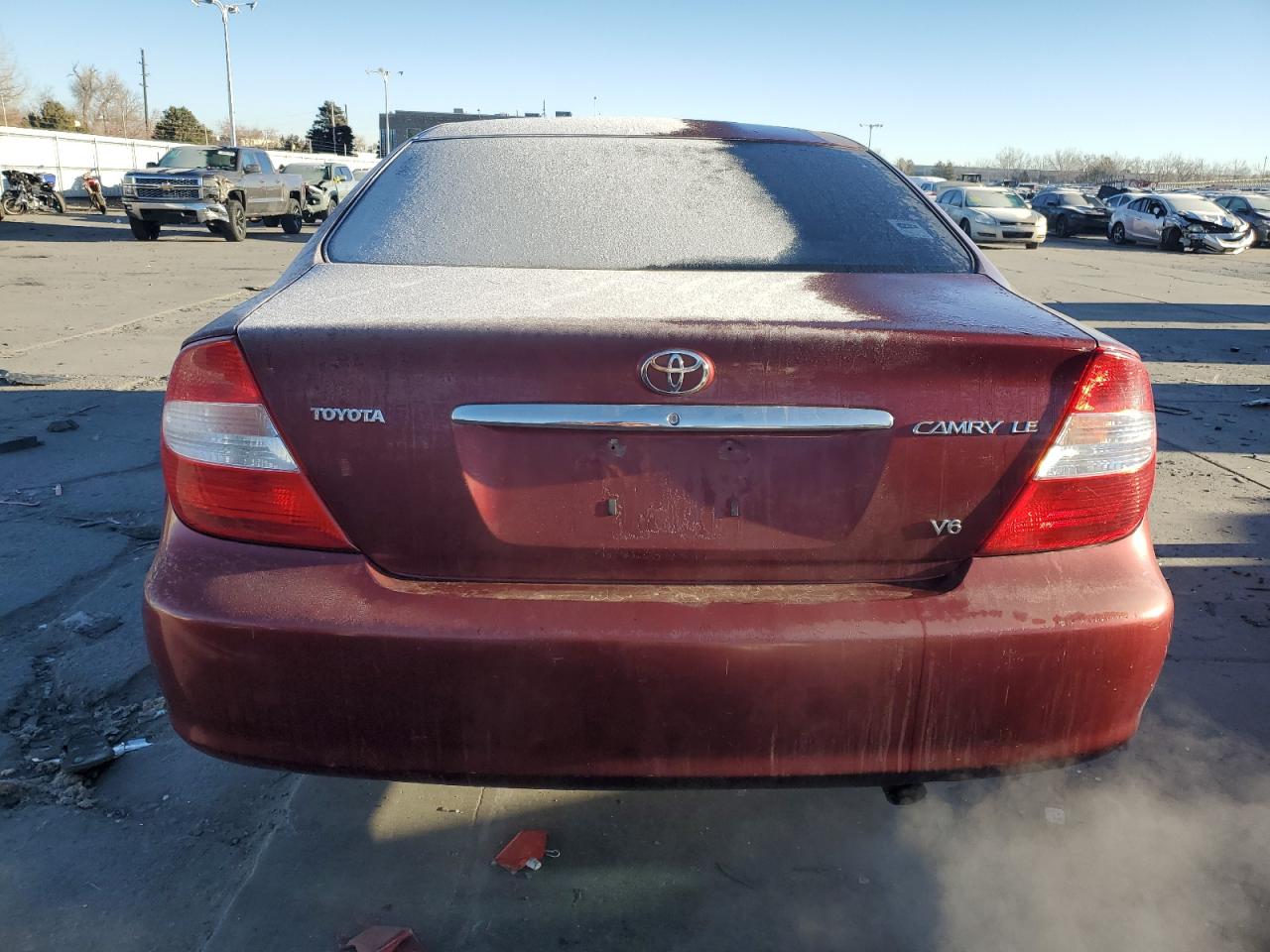 2004 Toyota Camry VIN 4T1BF32K04U069806 Copart auction photo, front end damage thumbnail 6