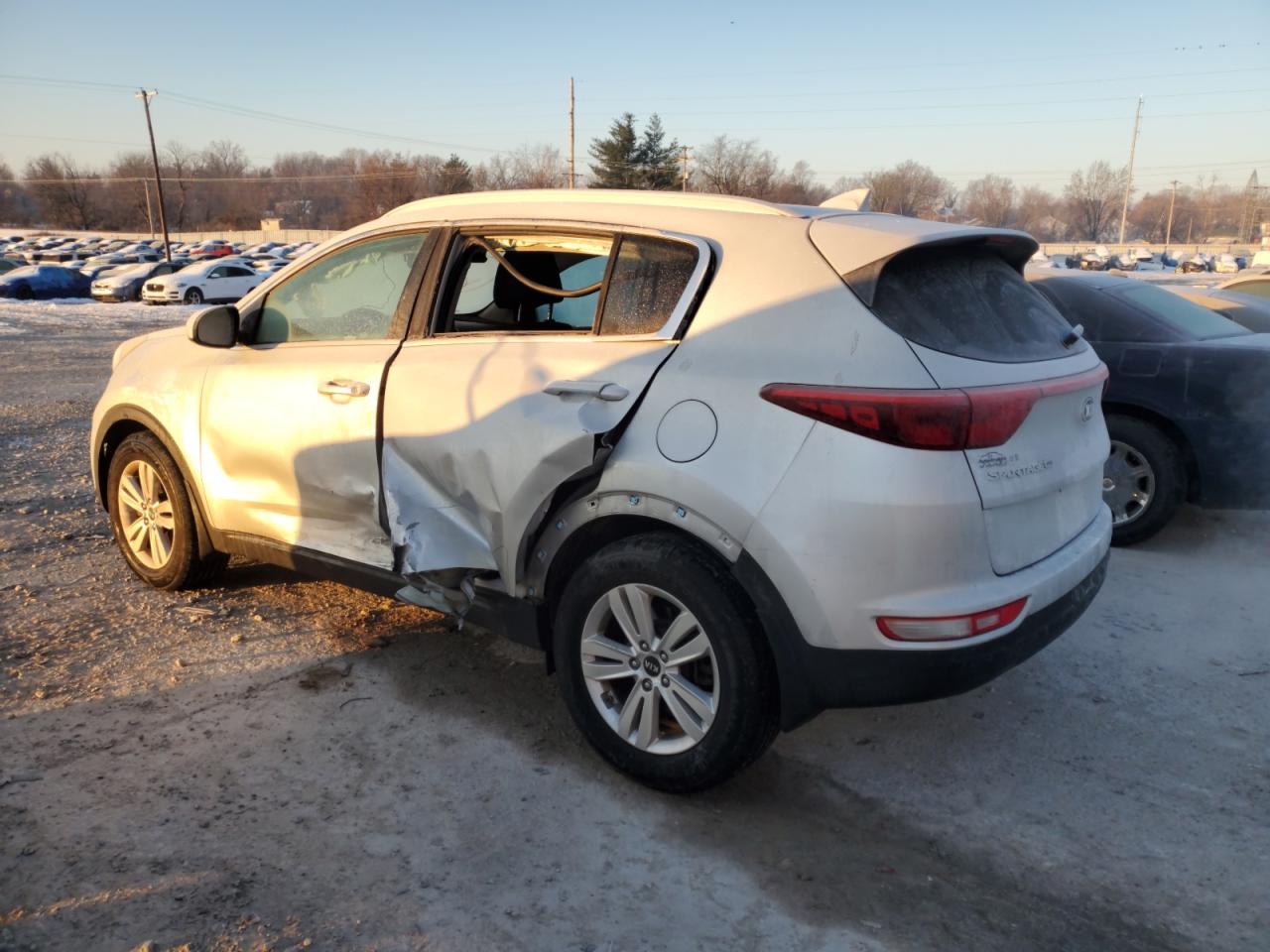 2017 KIA Sportage VIN KNDPM3AC5H7080508 Copart auction photo, side damage thumbnail 2