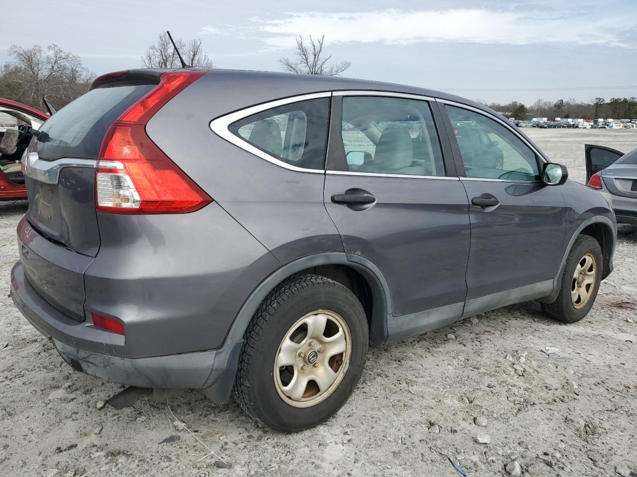 2015 Honda CR-V VIN 2HKRM3H32FH550730 Copart auction photo, undercarriage / rear end damage thumbnail 3