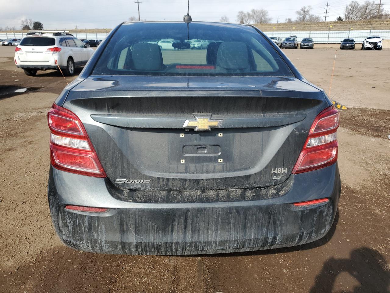 2017 Chevrolet Sonic VIN 1G1JD5SH5H4137845 Copart auction photo, front end / side damage thumbnail 6