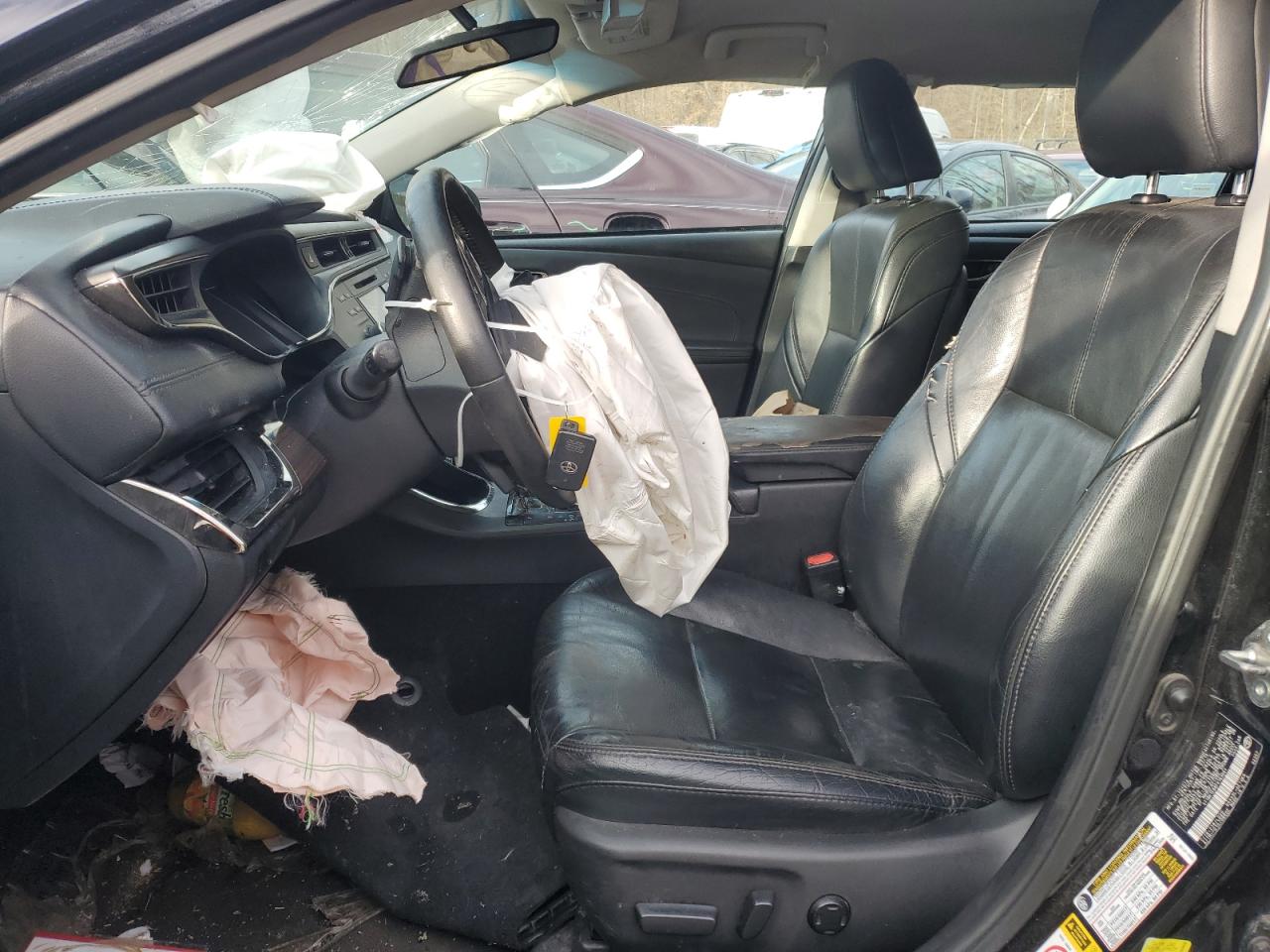 2015 Toyota Avalon VIN 4T1BK1EB8FU163091 Copart auction photo, front end / side damage thumbnail 7
