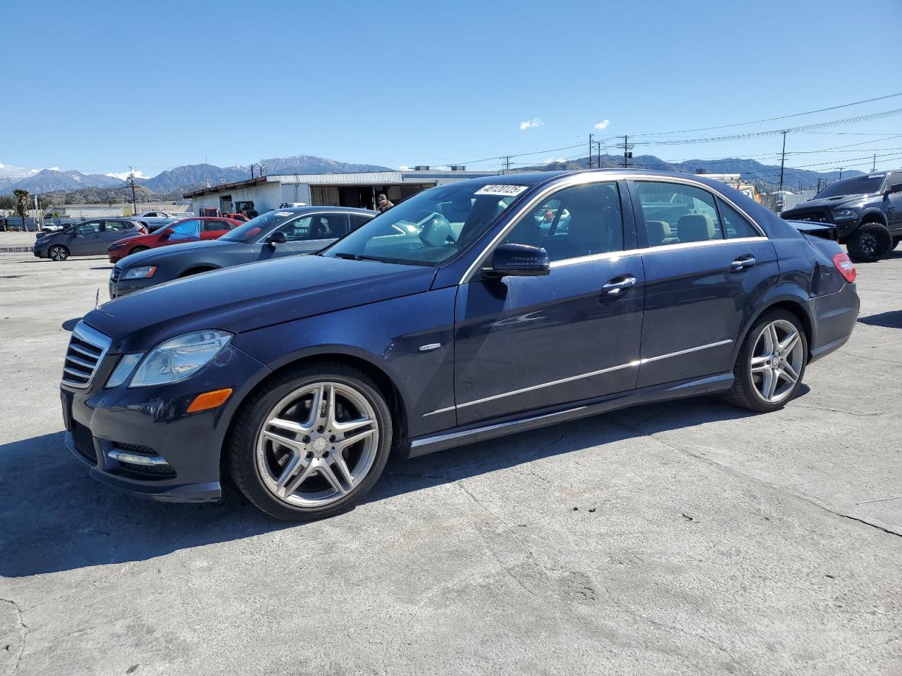2012 Mercedes-Benz E-klasse VIN WDDHF5KB7CA554945