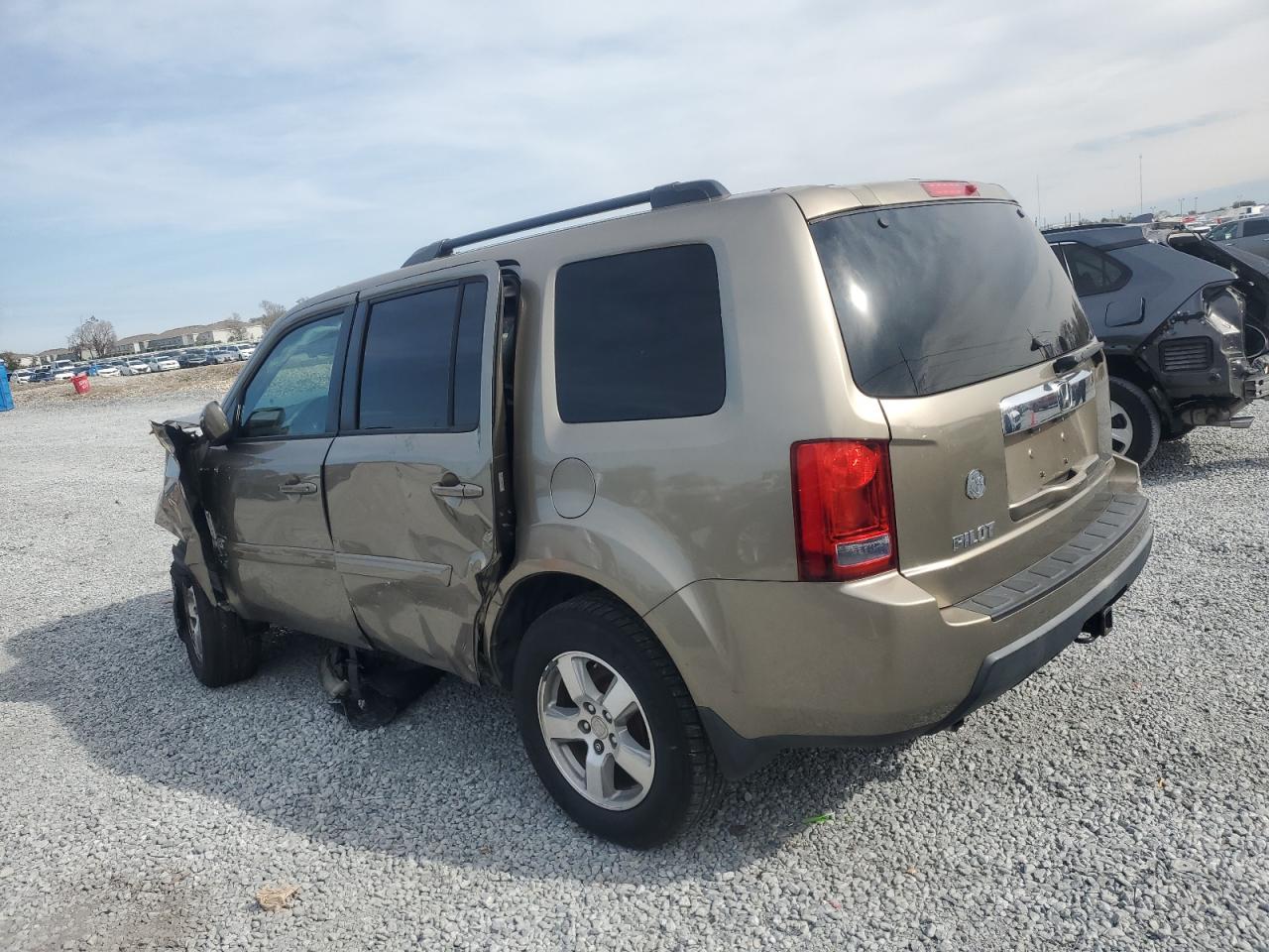 2011 Honda Pilot VIN 5FNYF3H46BB037973 Copart auction photo, front end / side damage thumbnail 2