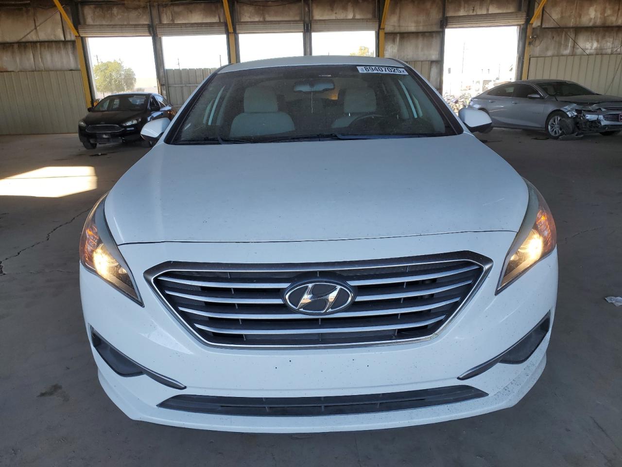 2017 Hyundai Sonata VIN 5NPE24AF9HH537023 Copart auction photo, rear end / side damage thumbnail 5