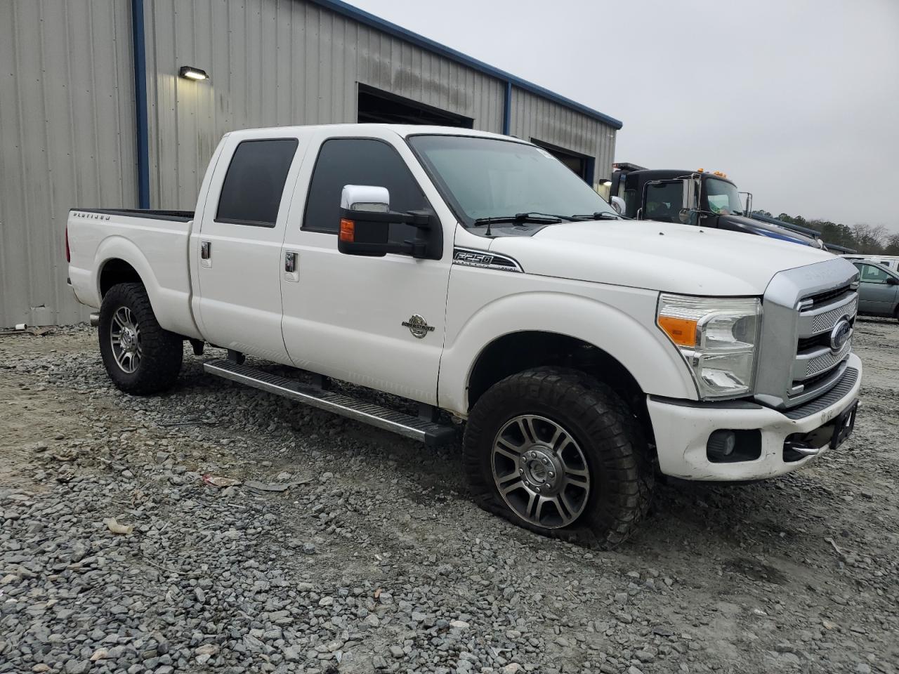 2015 Ford F250 VIN 1FT7W2BT0FEC60488 Copart auction photo, front end damage thumbnail 4