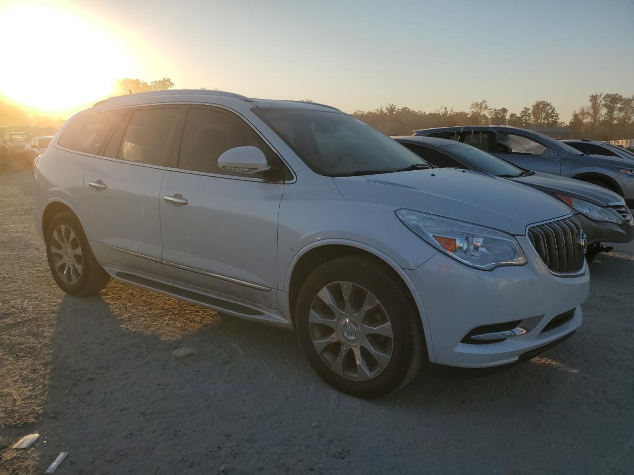 2017 Buick Enclave VIN 5GAKRCKD2HJ227682 Copart auction photo, top/roof / rear end damage thumbnail 4