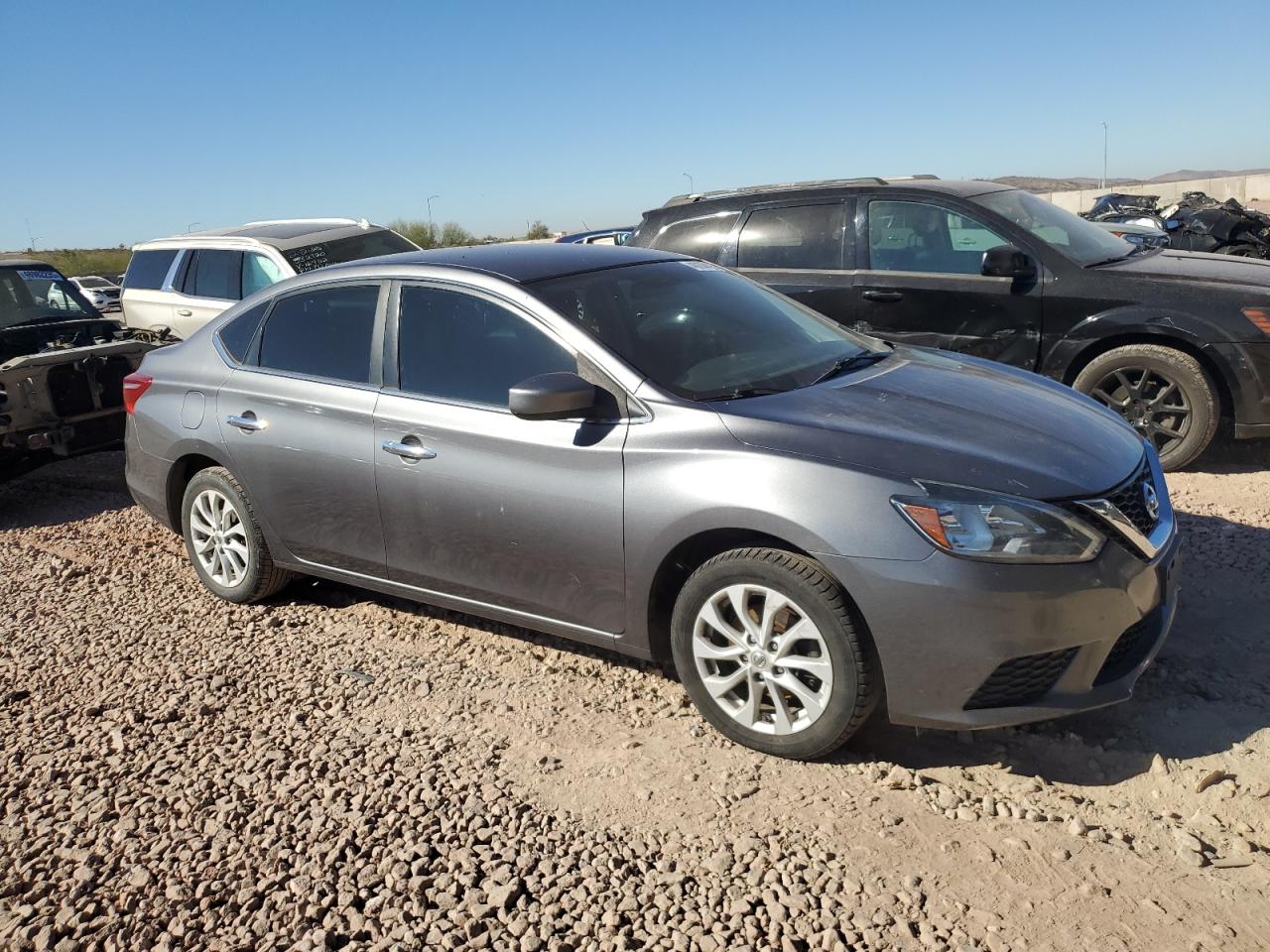 2018 Nissan Sentra VIN 3N1AB7AP8JY294566 Copart auction photo, mechanical damage thumbnail 4