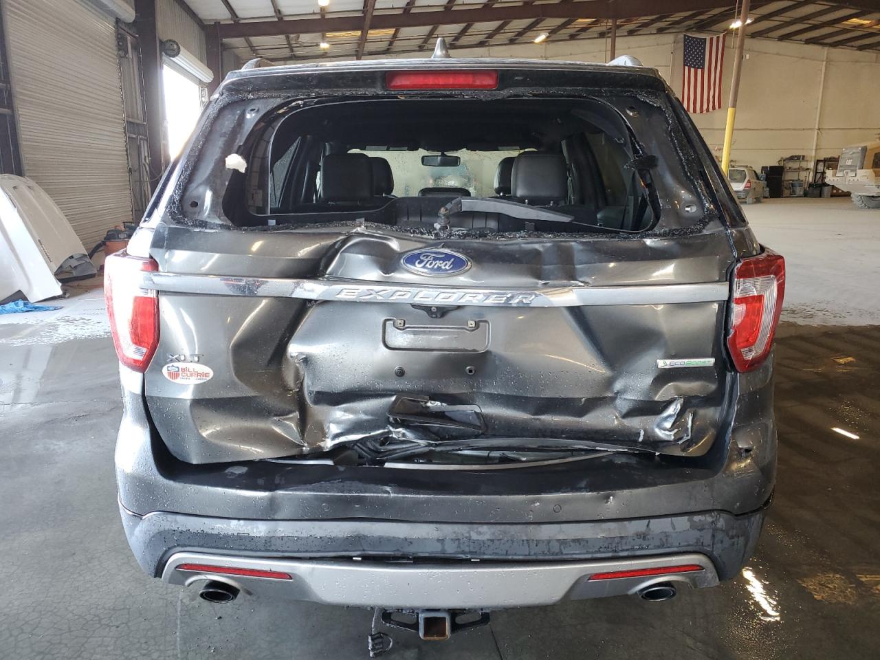 2017 Ford Explorer VIN 1FM5K7DH6HGA55267 Copart auction photo, rear end damage thumbnail 6