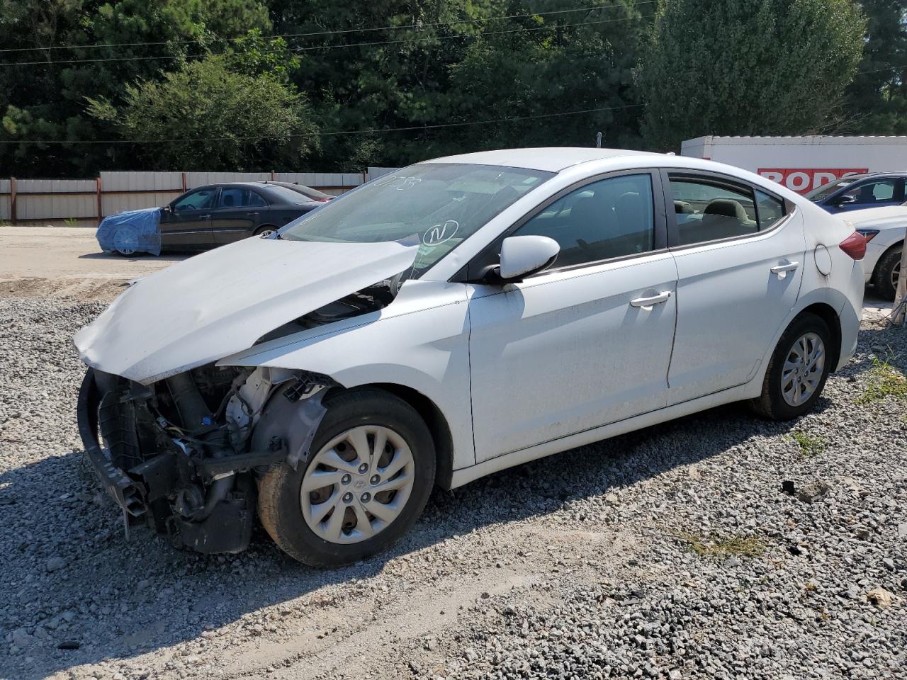 2017 Hyundai Elantra VIN 5NPD74LF2HH090738 Copart auction photo, front end damage thumbnail 2