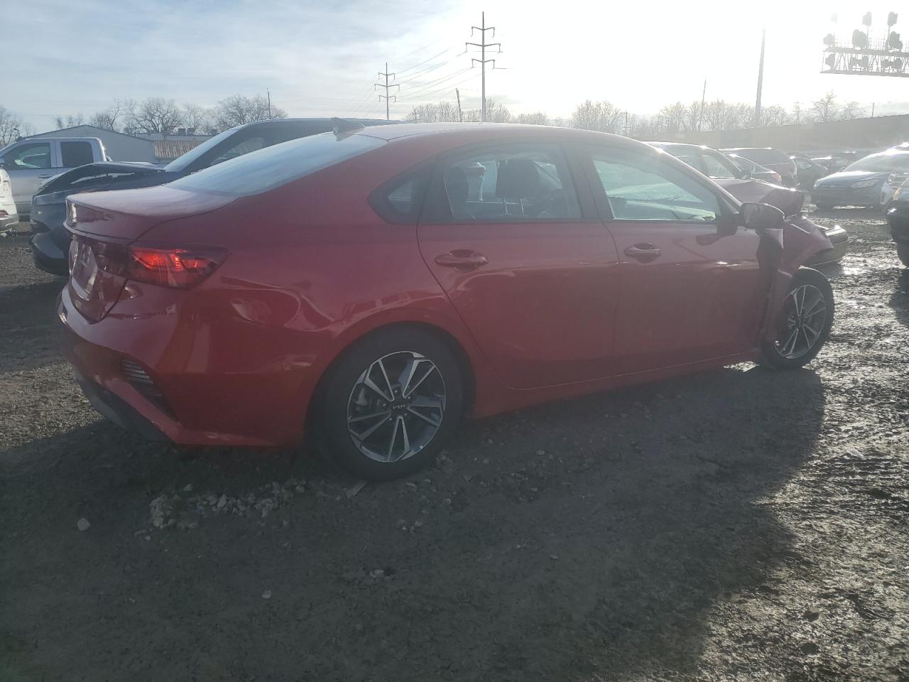 2023 KIA Forte VIN 3KPF24AD7PE550102 Copart auction photo, front end damage thumbnail 3