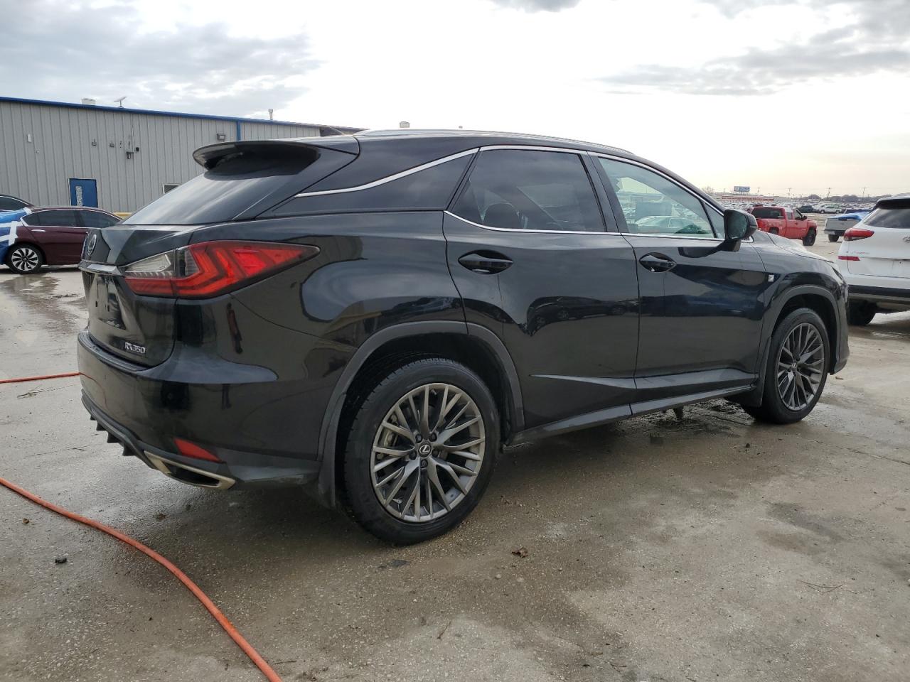 2021 Lexus RX VIN 2T2YZMDA9MC268345 Copart auction photo, hail / minor dent/scratches damage thumbnail 3